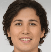 a close-up of a man's face