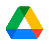 a colorful triangle shaped logo