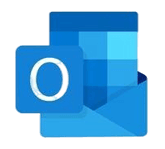 a blue square with a letter o in it